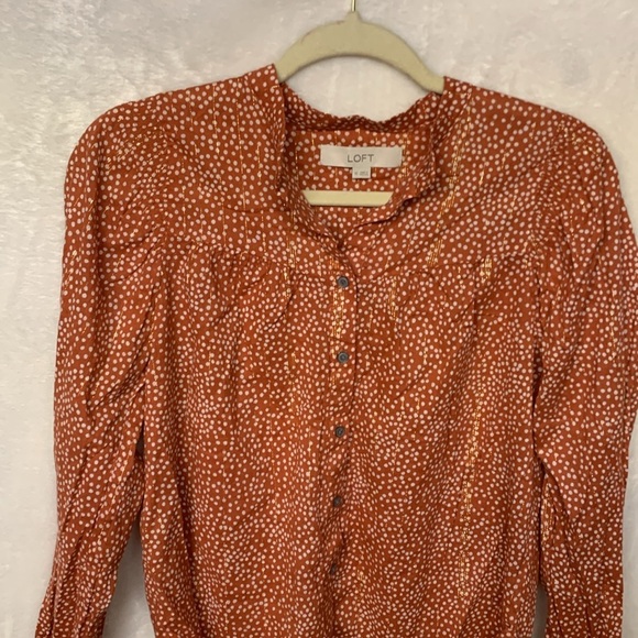 Loft Blouse Button Front - Picture 2 of 6